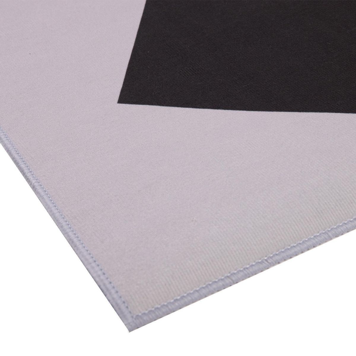 DIB - Alfombra New York 133x180 cm Poliéster Gris/ Amarillo