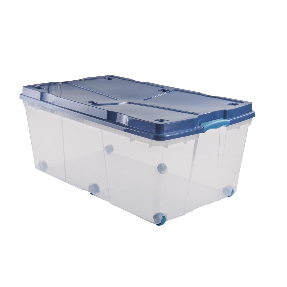 WENCO - Caja 49x34.5x81 cm 100 l Celeste