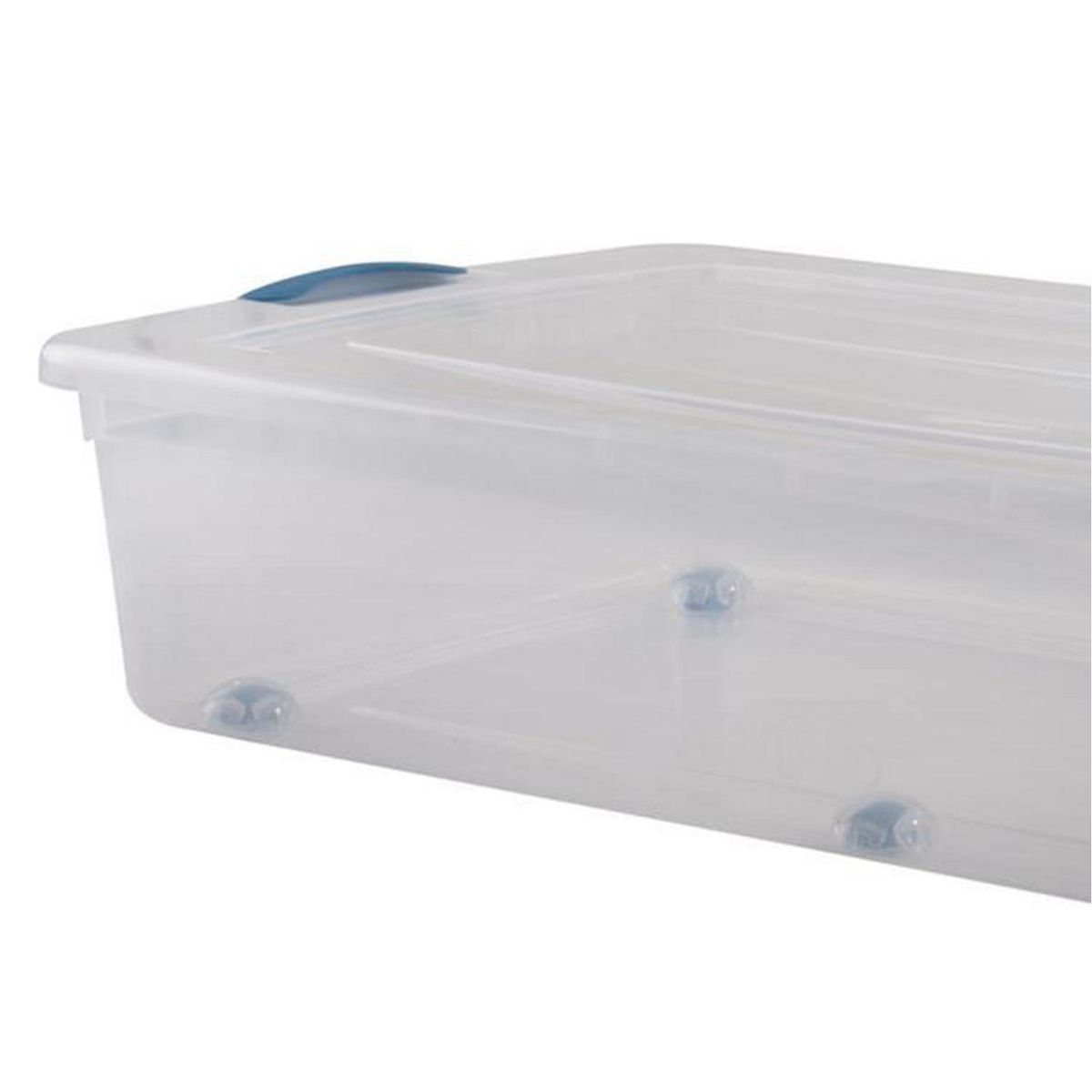 WENCO - Caja Organizadora 38.7x16.3x77.2 cm 36 l Transparente