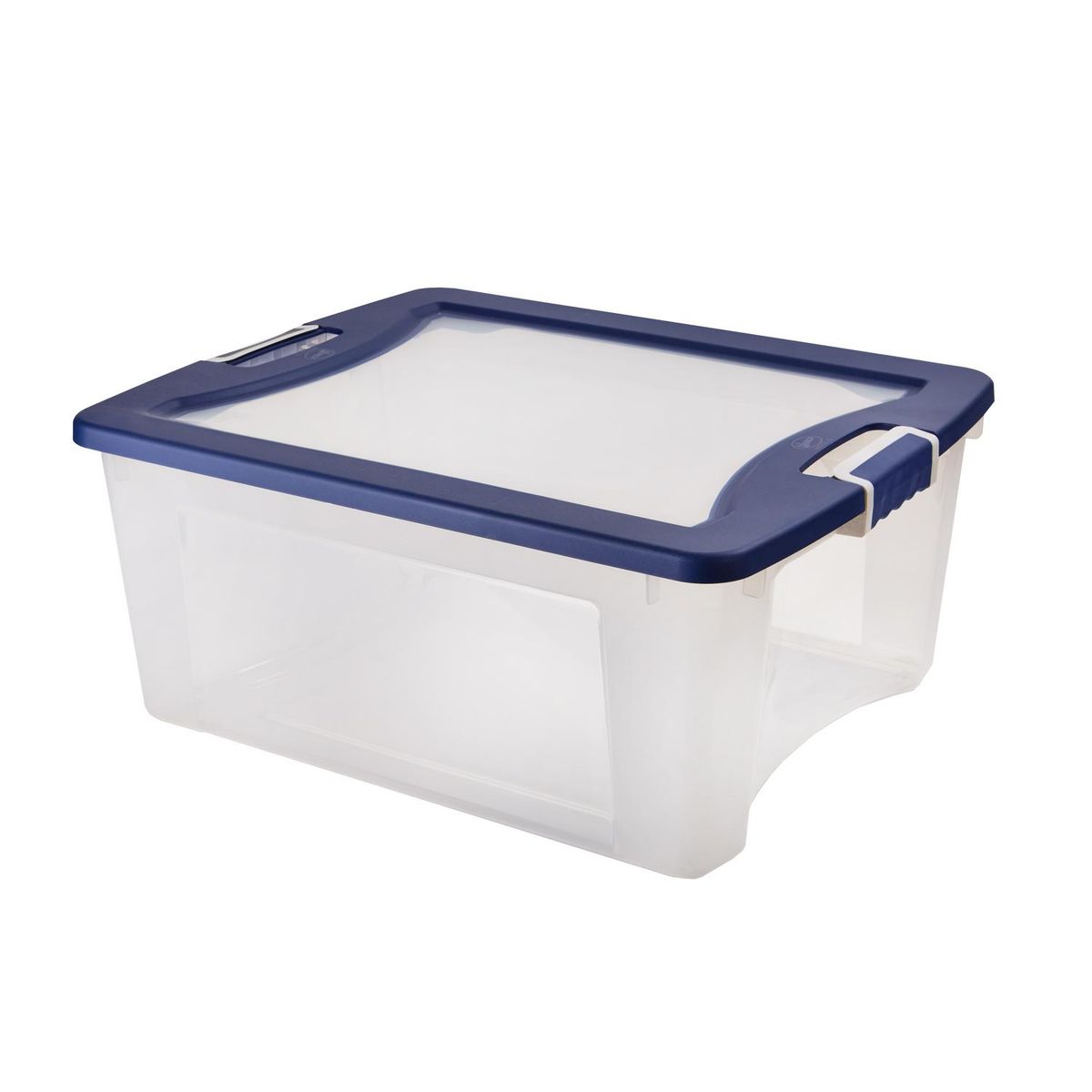 WENCO - Caja Clarity 48x25.5x58 cm 51 l Transparente