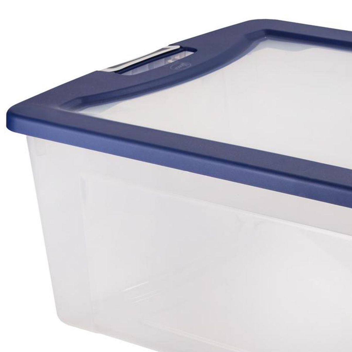 WENCO - Caja Clarity 48x25.5x58 cm 51 l Transparente