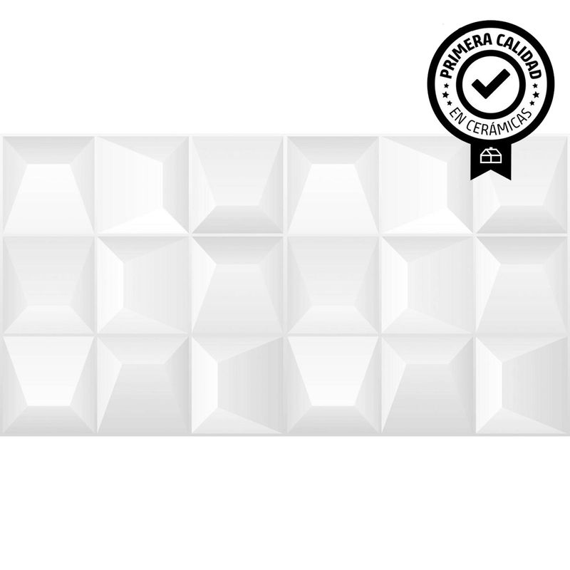 CORDILLERA - Cerámica 60x30 cm Diamante Blanco 1.31 m2