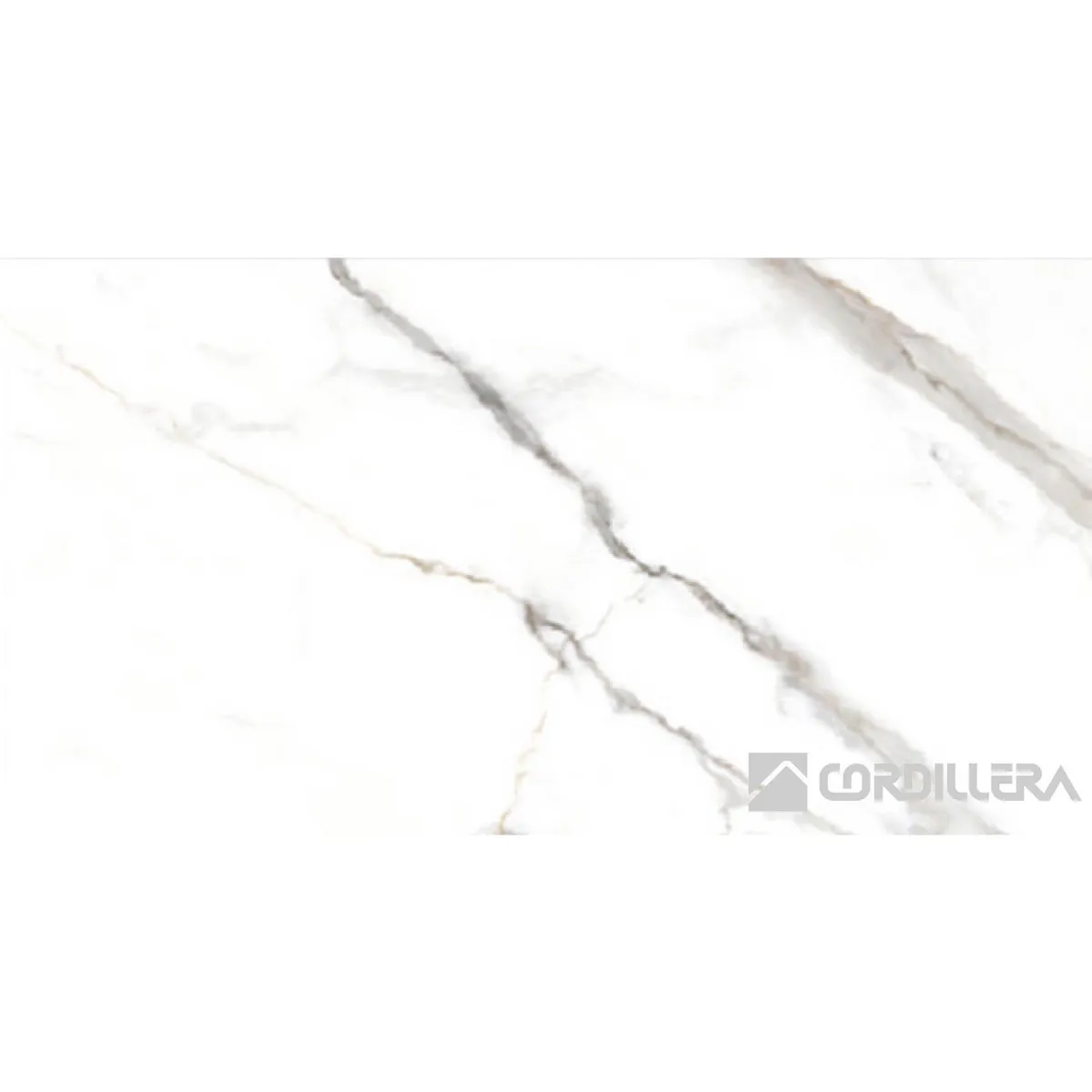 CORDILLERA - Porcelanato 60x120 cm Statuario Blanco 2.16 m2