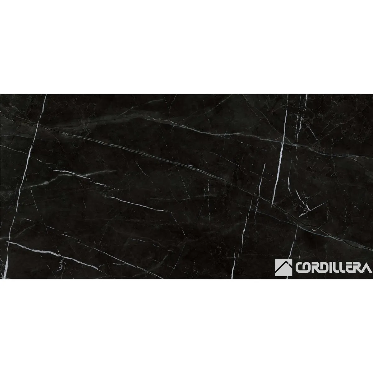 CORDILLERA - Porcelanato 60x120 cm Dark Marble Negro 1.44 m2