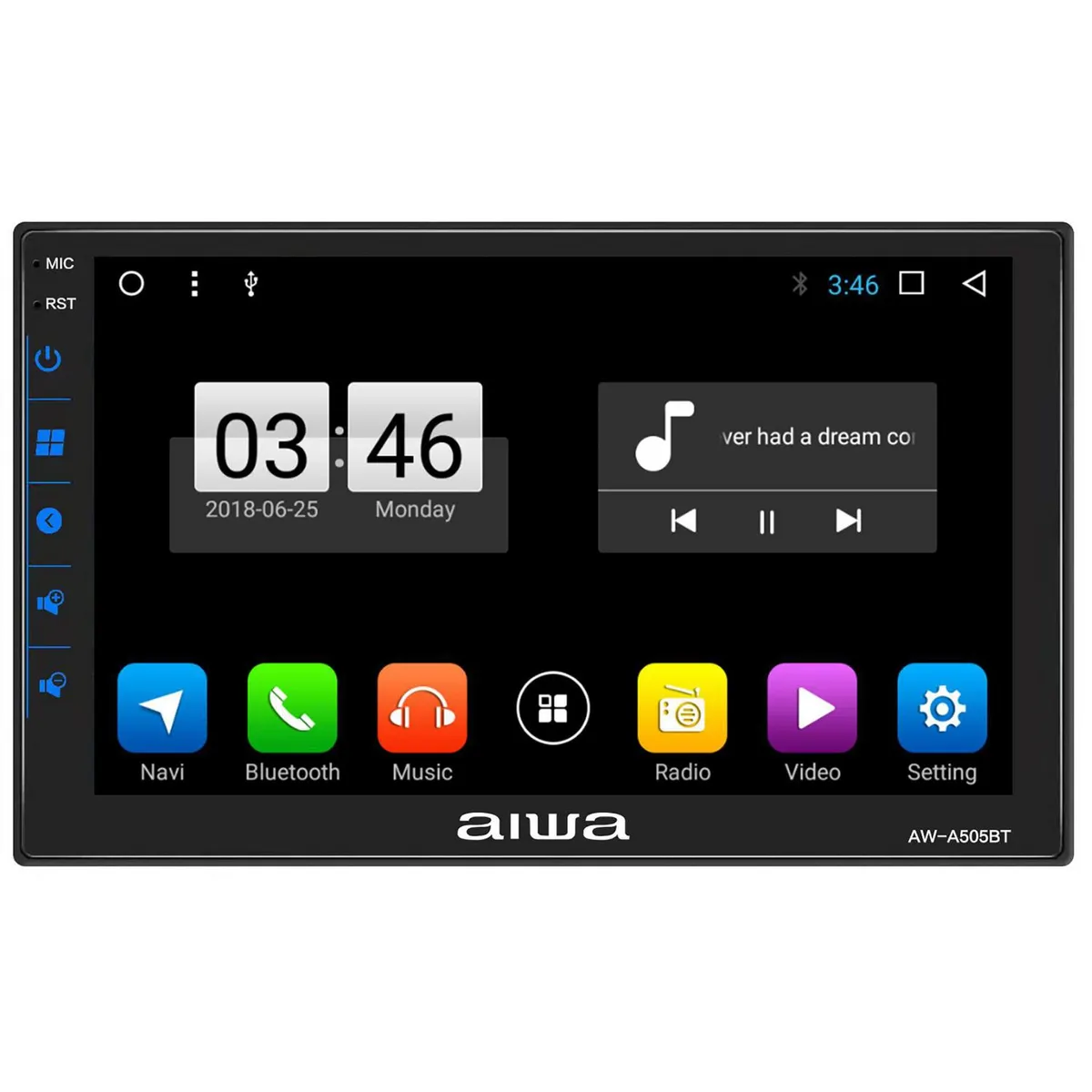 AIWA - Radio Auto Android 2g+32g Doble Din