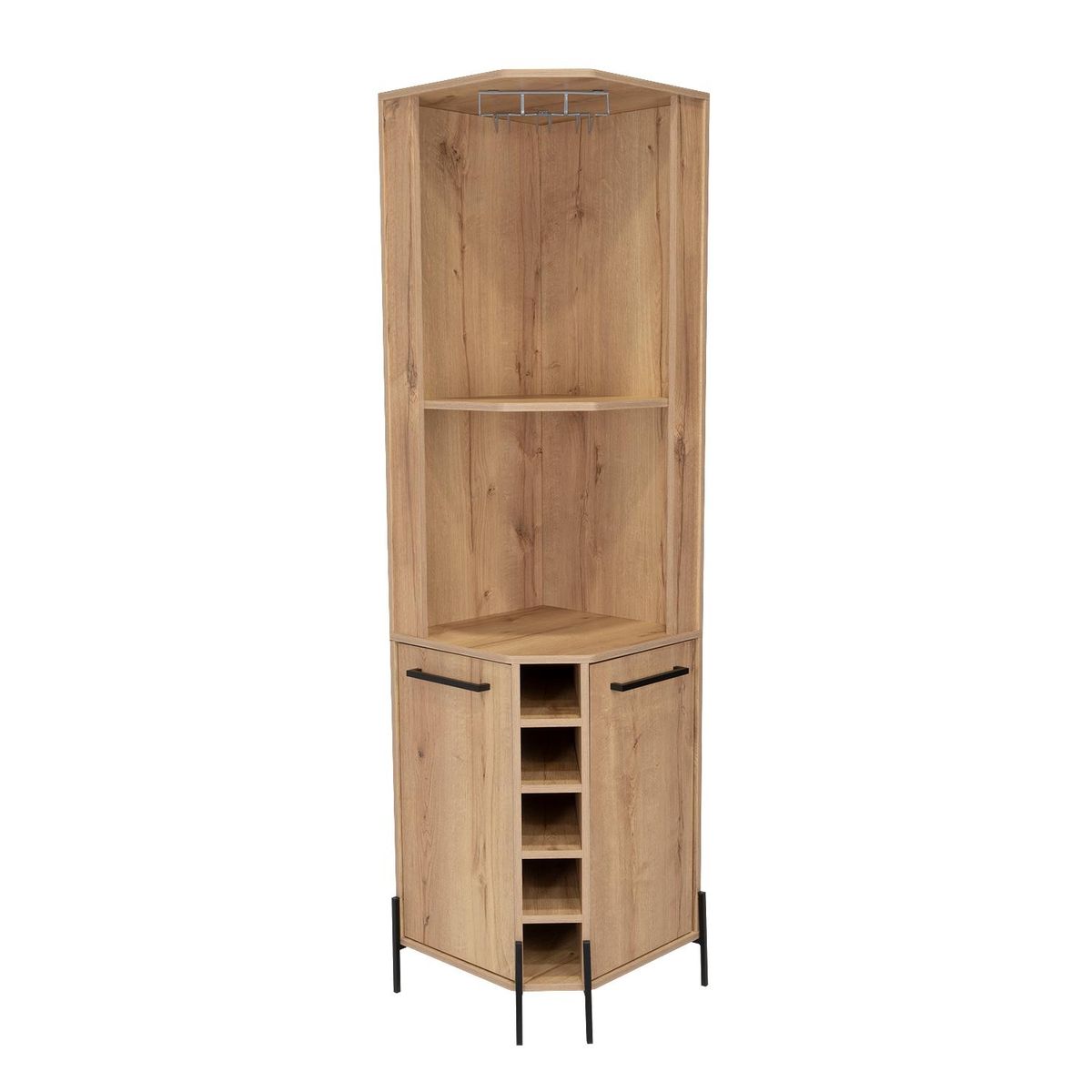 TUHOME - Bar Esquinero Shangai 45x180x45 cm Duna