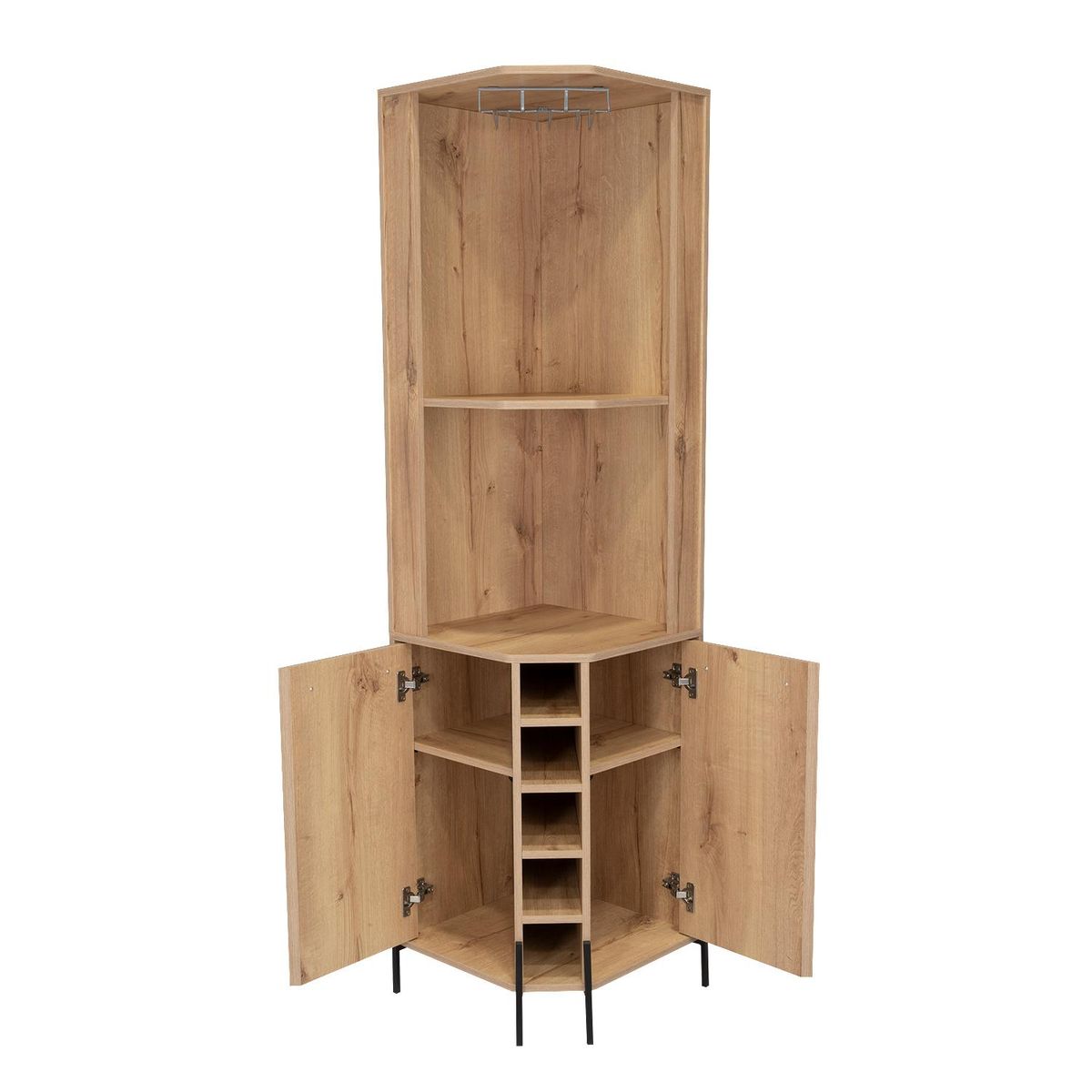 TUHOME - Bar Esquinero Shangai 45x180x45 cm Duna