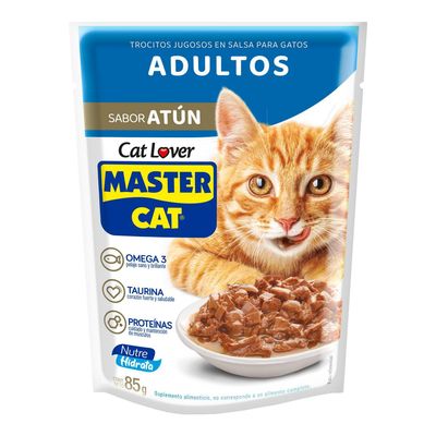 Imagen 2 del producto Alimento húmedo trocitos jugosos para gatos, sabor atún 85g