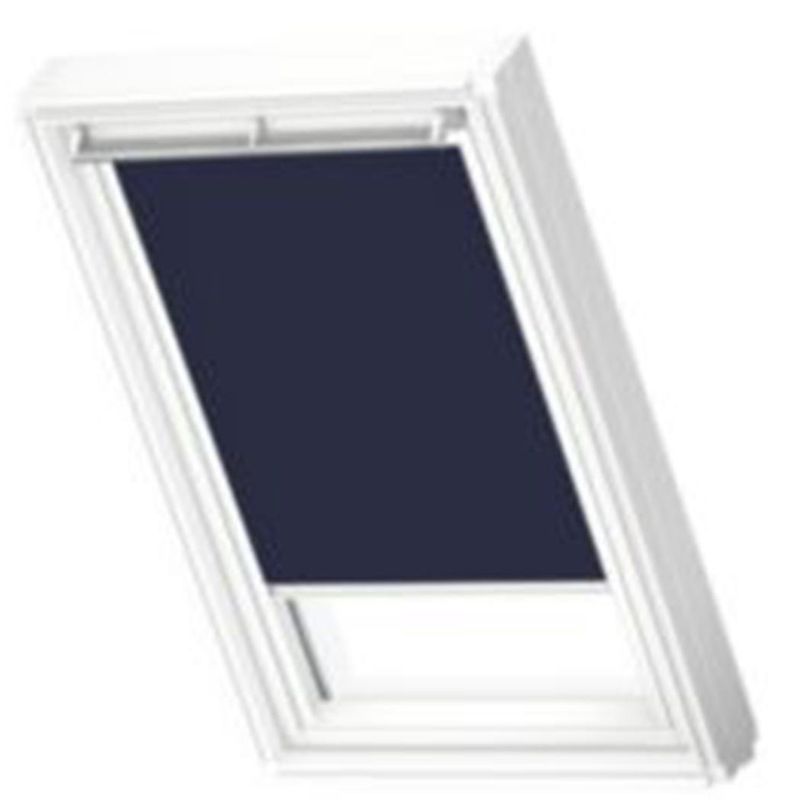VELUX - Cortina blackout azul para ventana techo 55x78 versión V22