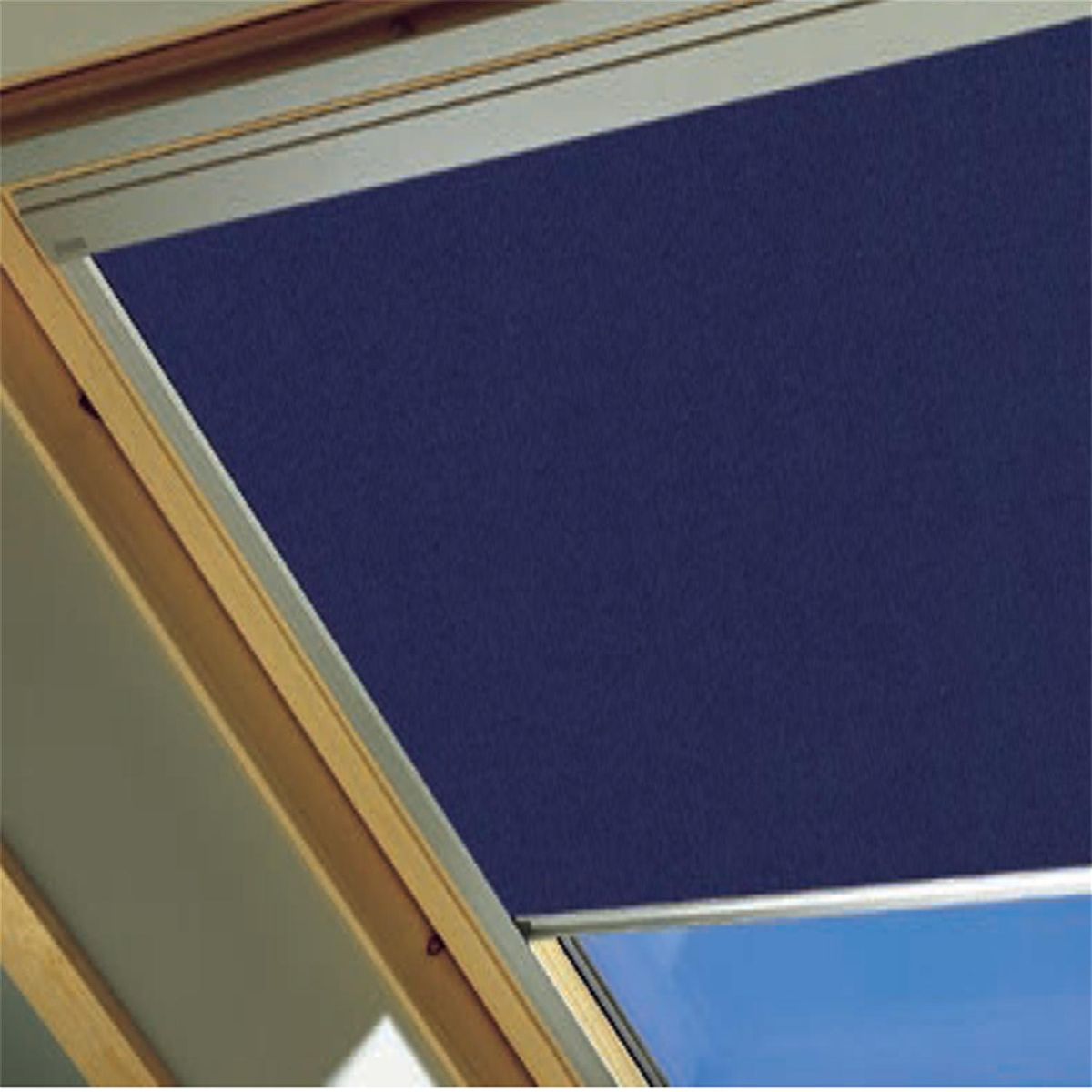 VELUX - Cortina blackout azul para ventana techo 55x78 versión V22