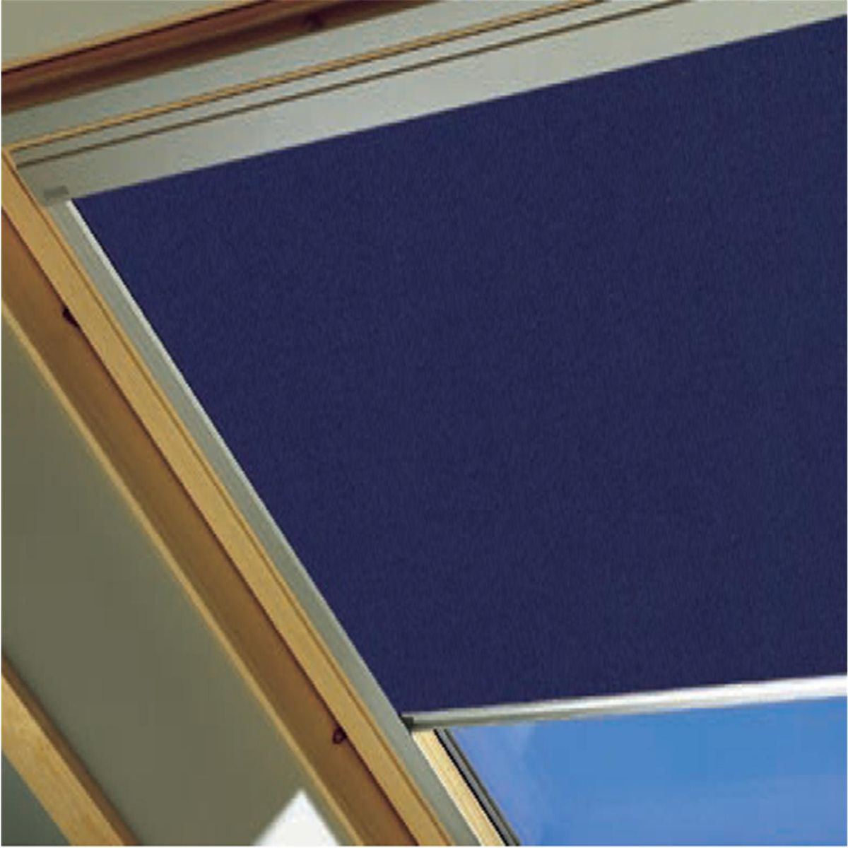 VELUX - Cortina blackout azul para ventana techo 78x98 versión V22