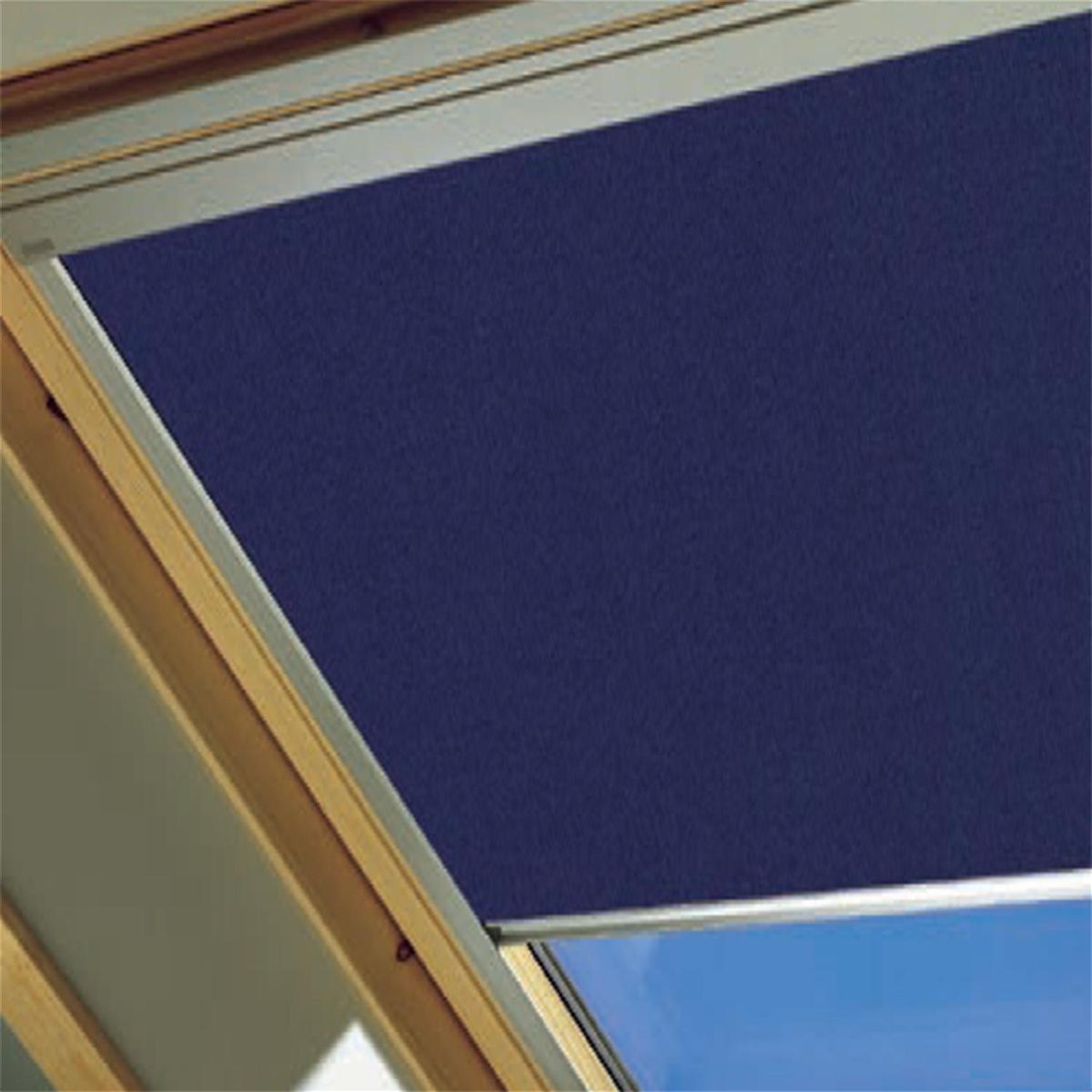 VELUX - Cortina blackout azul para ventana techo 66x118 versión V22