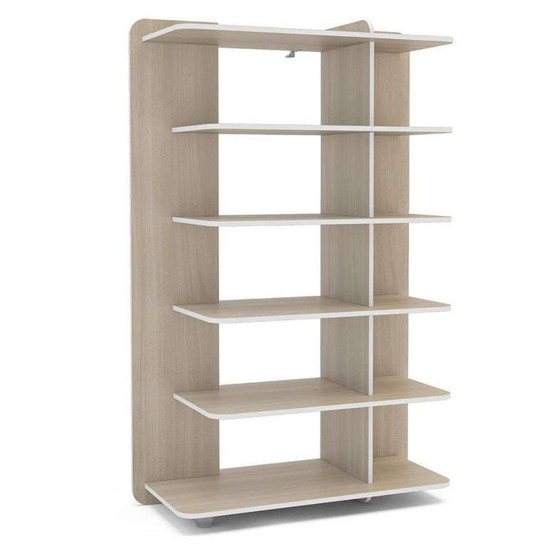 VEKKAHOME Estante Lis MDP 6 Nivel(es) 43.5x150x97 cm Legno