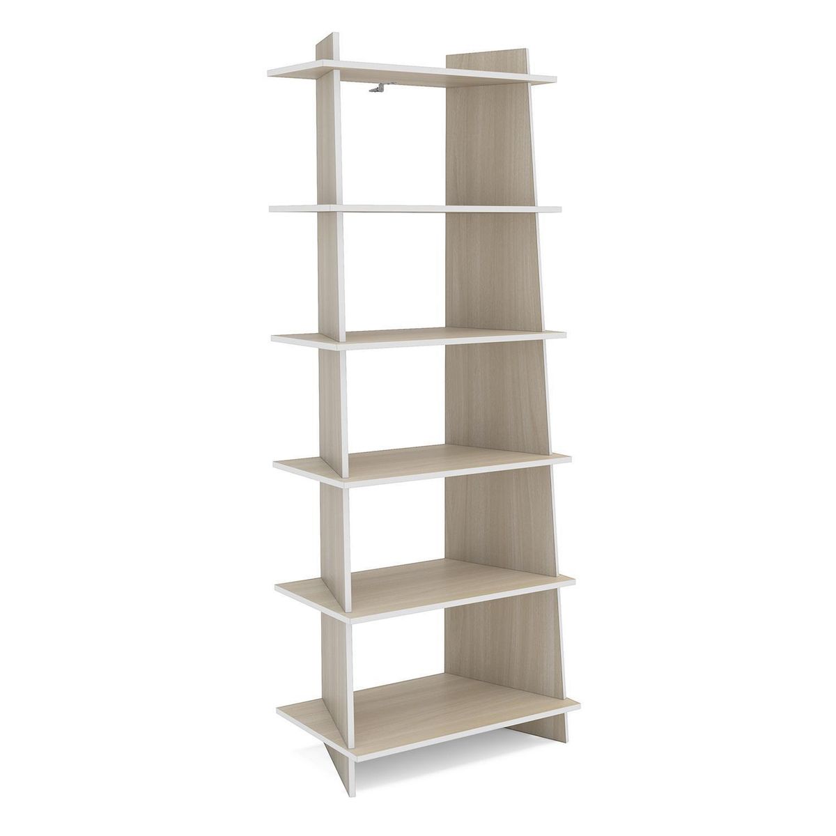 VEKKAHOME - Estante Jade MDP 6 Nivel(es) 40.3x180x67 cm Legno