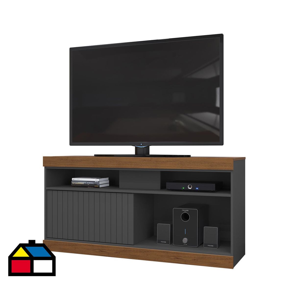 VEKKAHOME - Rack Eric cinza