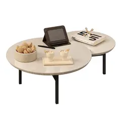 VEKKAHOME - Mesa de centro Charlote