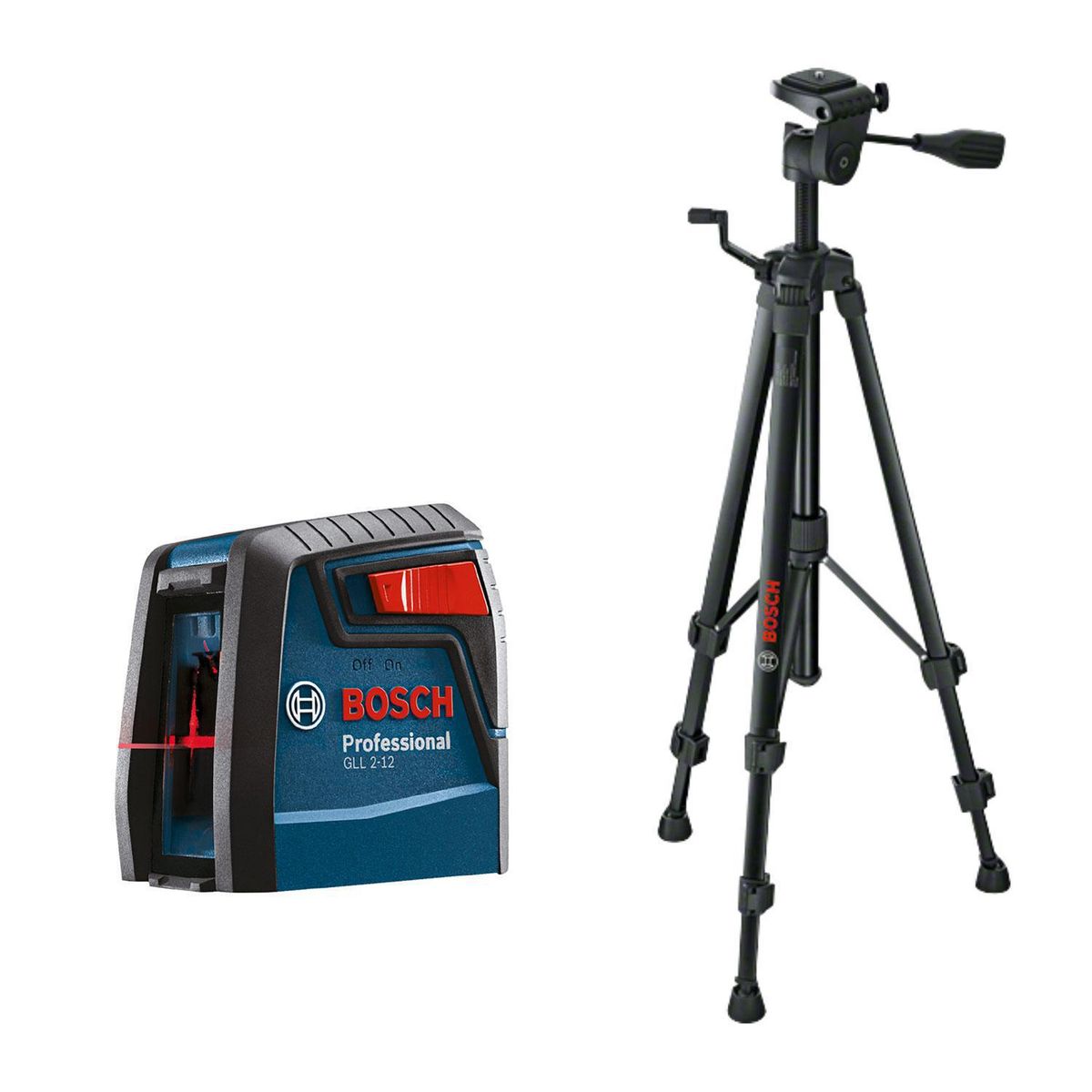 BOSCH - Nivel laser lineal + tripode