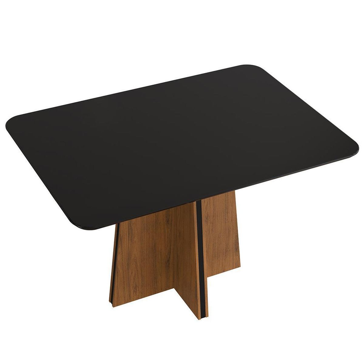 PIMARES - Mesa de comedor Wanda Dark