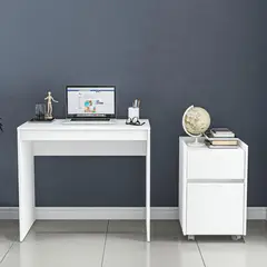 VEKKAHOME - Escritorio Liberdade Blanco 85.5x75.5x44.5 cm