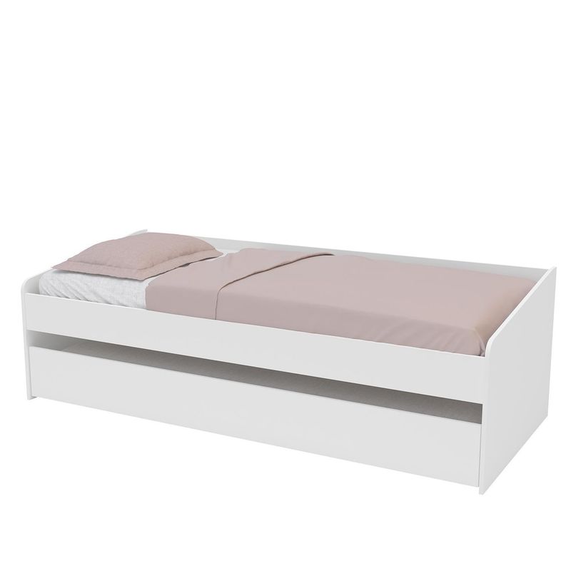 VEKKAHOME - Cama Nido Gandu 1 plaza Blanco