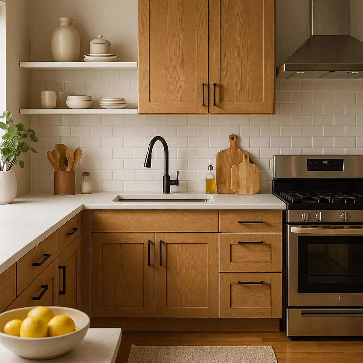 FILHER - Cubierta Postformada 62x120 cm de Melamina Quarsite