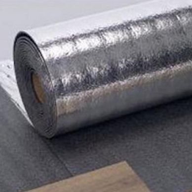 Espuma 3 mm con goma eva y aluminio. Aislante resistente, 1 x 10 m