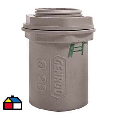 Terminal para tubo rgido libre de hlogeno 20mm, IP55