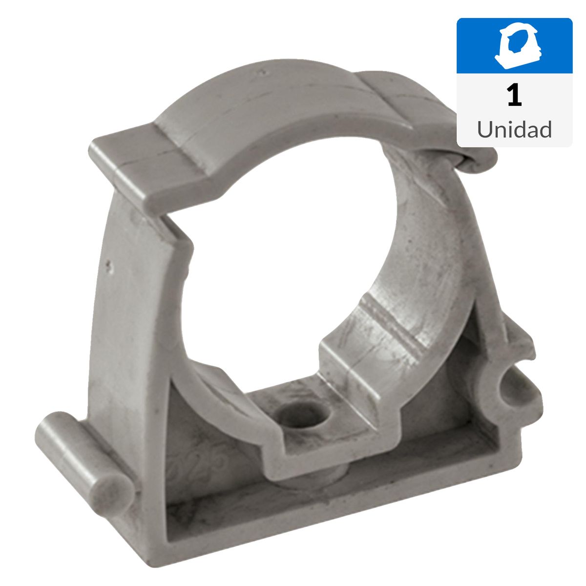 LEXO - Abrazadera para tubo rígido y flexible libre de halógeno, 25mm