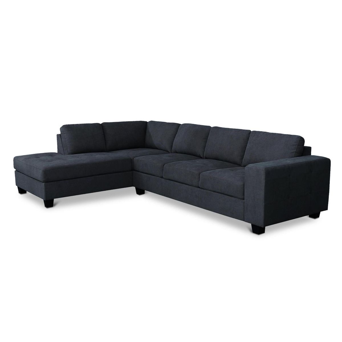 CIC - Sofá Seccional 5 cuerpos Tamesis 313x86x212 cm Gris