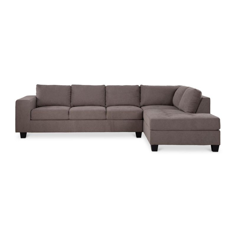 CIC - Sofá Seccional 5 cuerpos Tamesis 313x86x212 cm Gris