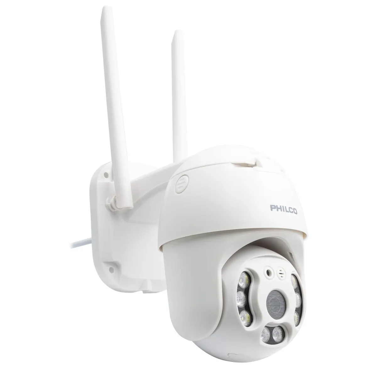 PHILCO - Cámara de seguridad IP 1080P PTZ 2.0 MP H265 APP V380
