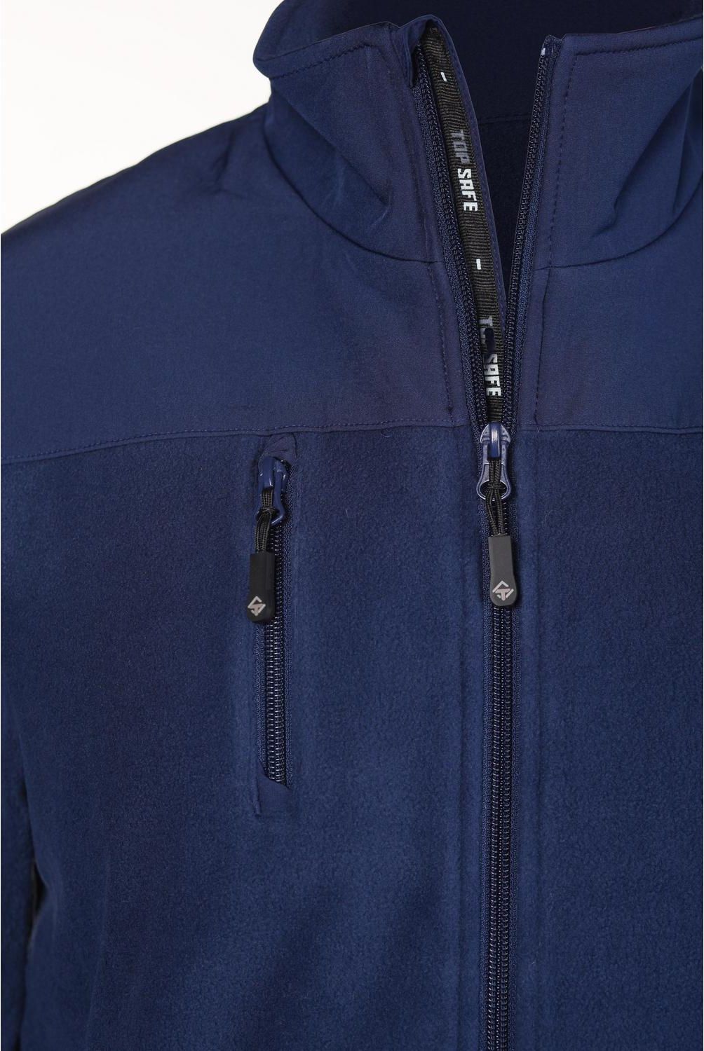 TOPSAFE - Chaqueta Polar Premiun Térmica Hombre Azul T. S
