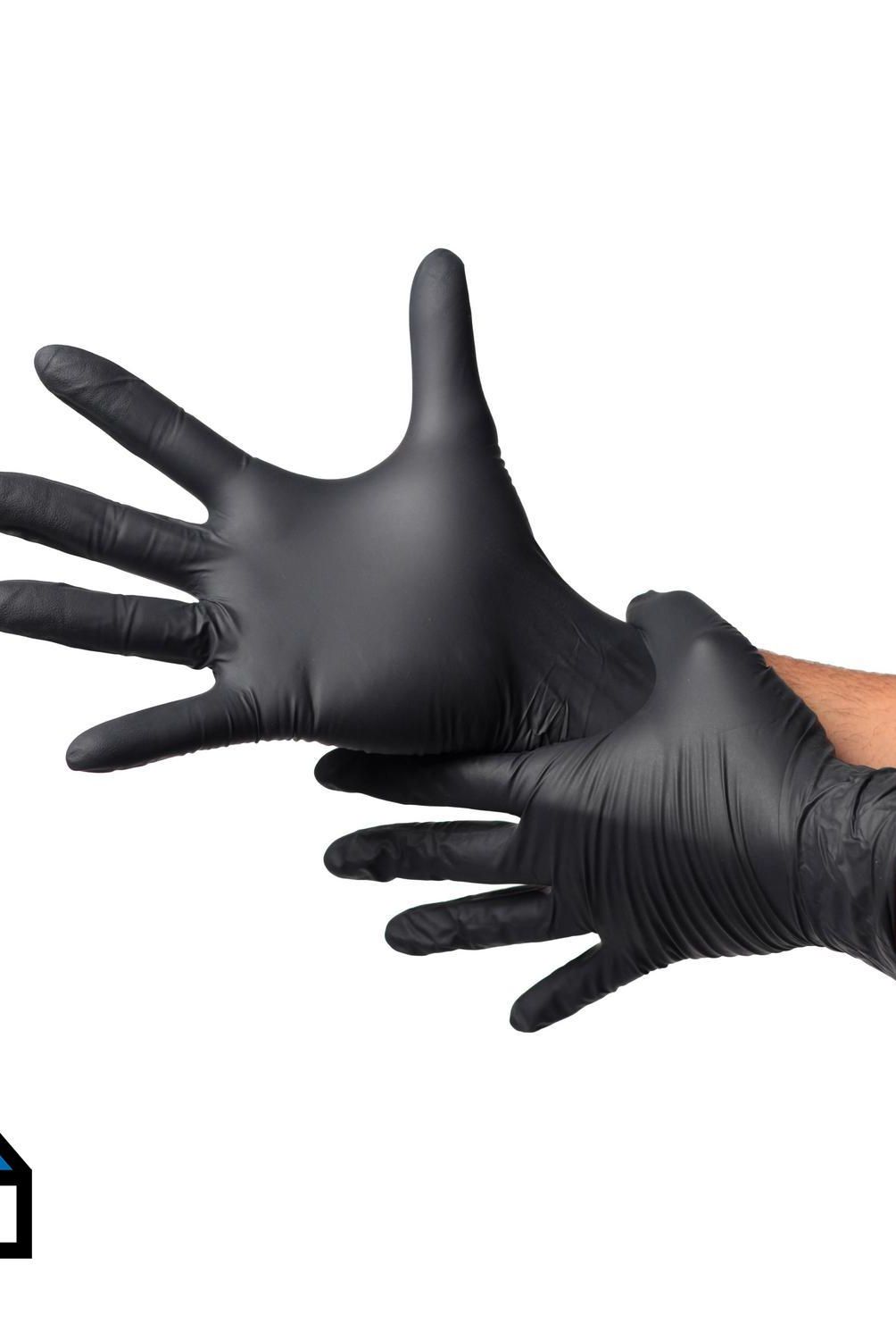 TOPSAFE - Guante Nitrilo Negro 3,5gr T.S