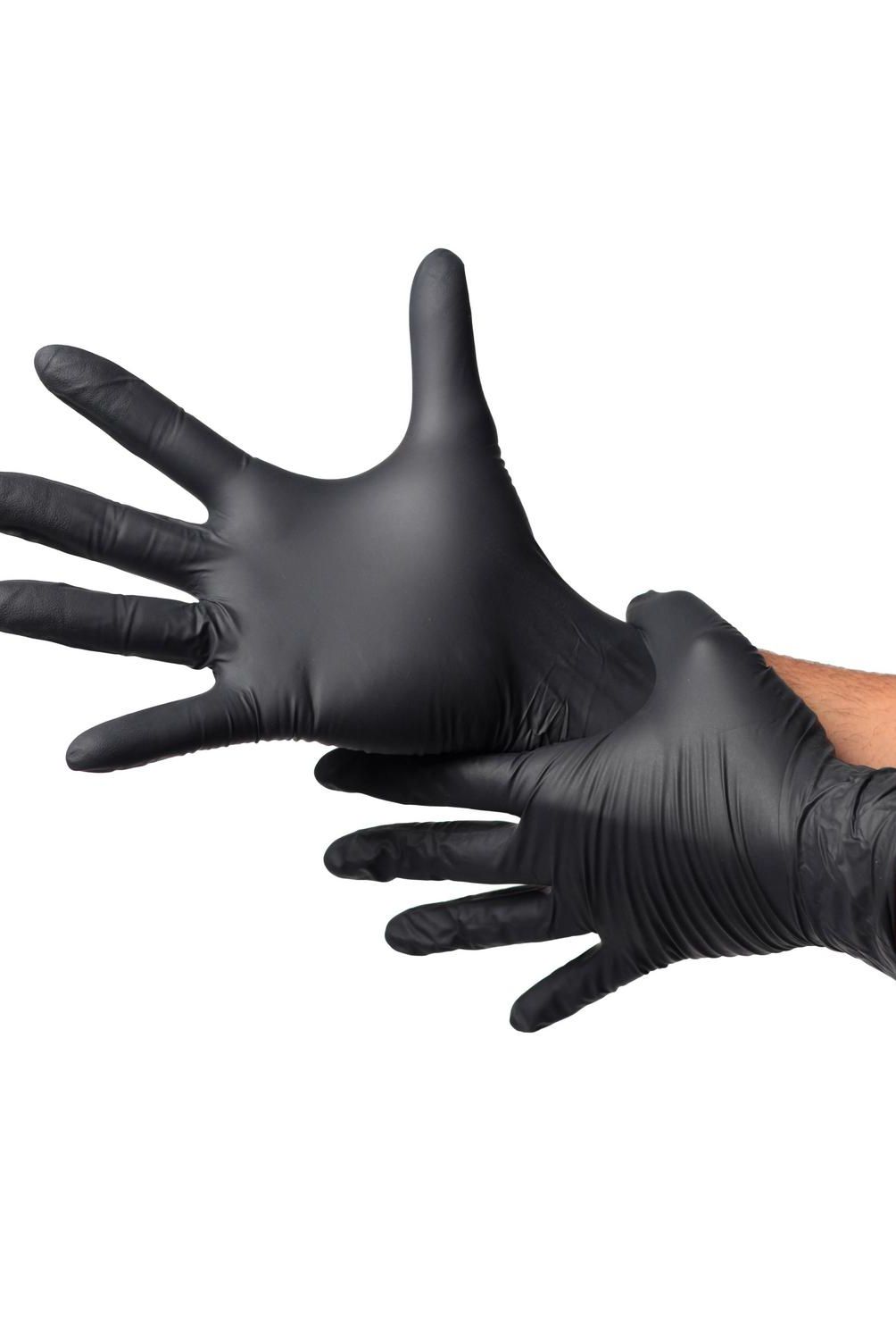 TOPSAFE - Guante Nitrilo Negro 3,5gr T.S