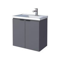 Vanitorio Aéreo Aster Gris 64x64x38 cm