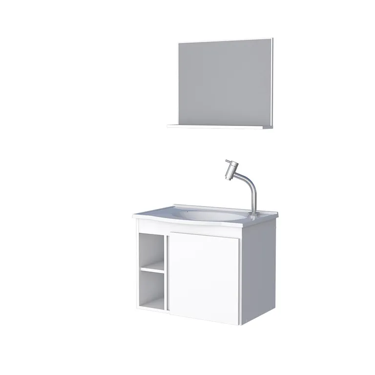 Vanitorio Aéreo Safira Blanco 52x42x38 cm