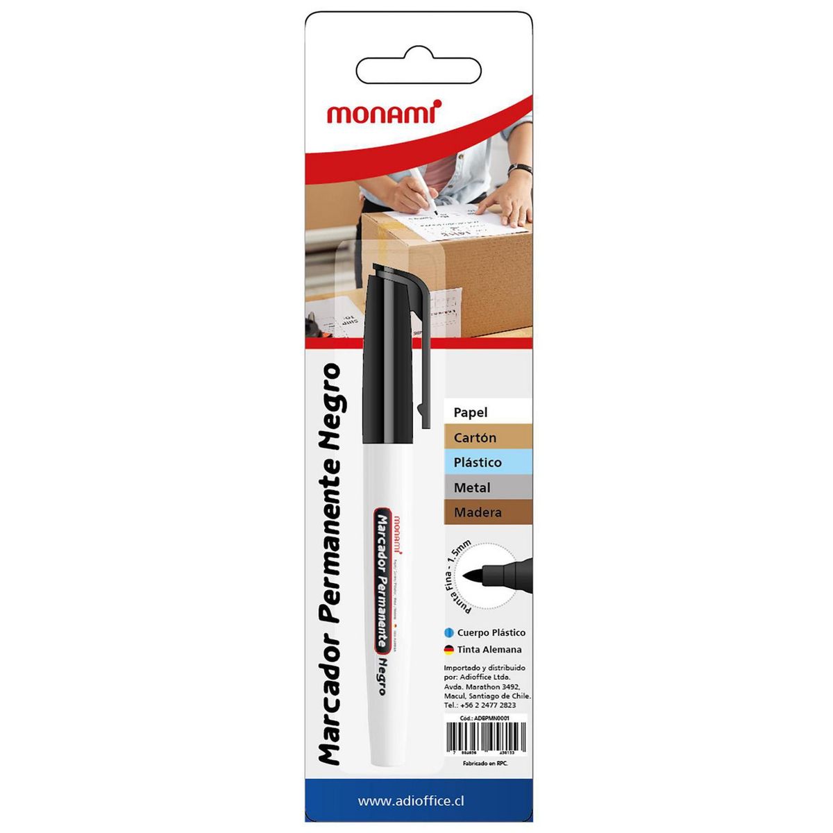 MON AMI - Marcador permanente 1 unidad