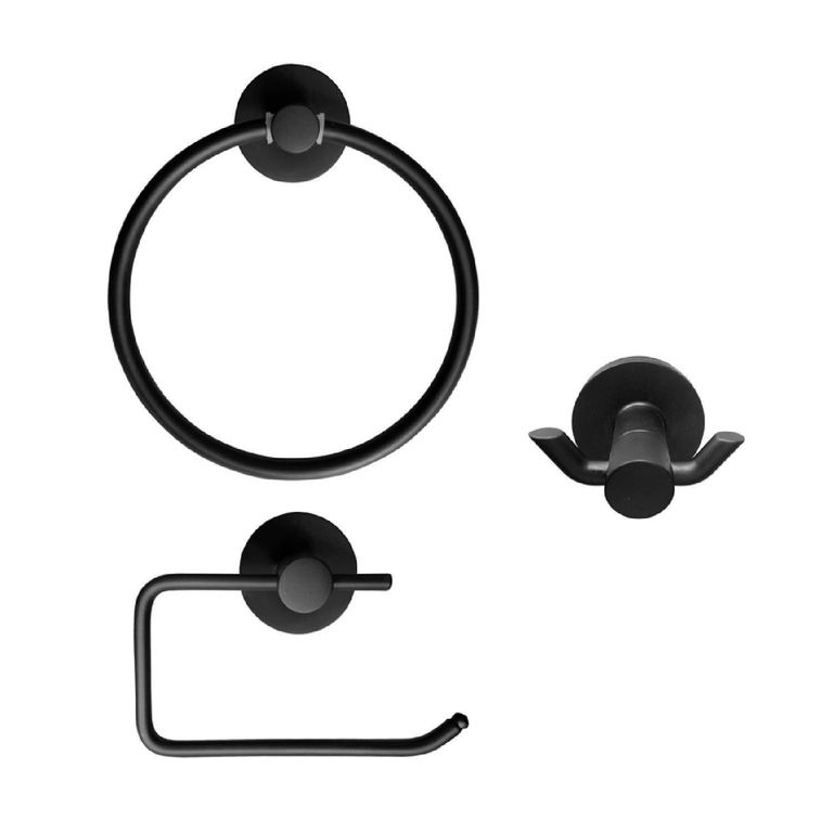 Kit De Accesorios Para Baño 3 Piezas Hogar