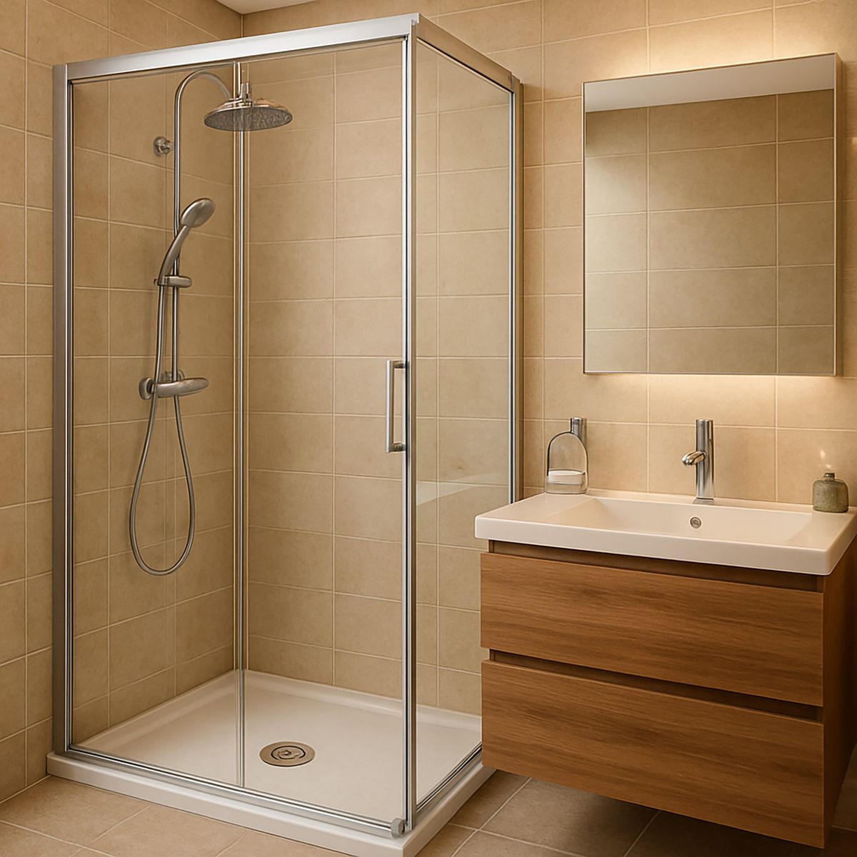 NORGLAS - Desagüe receptáculo (altura15m)