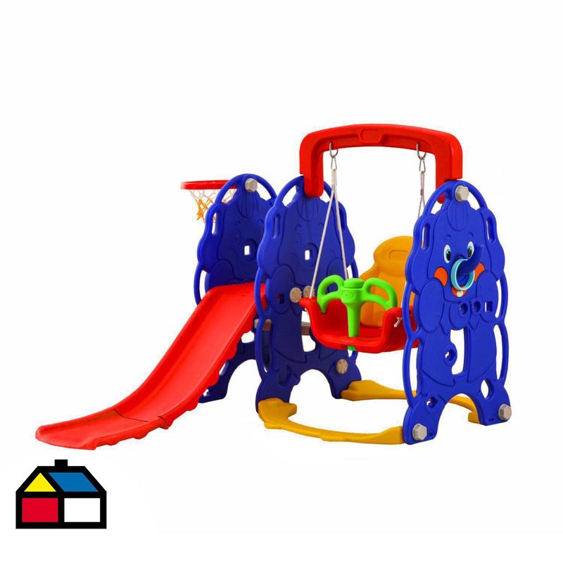 KIDSCOOL - Resbalín 135x110x150 cm Azul