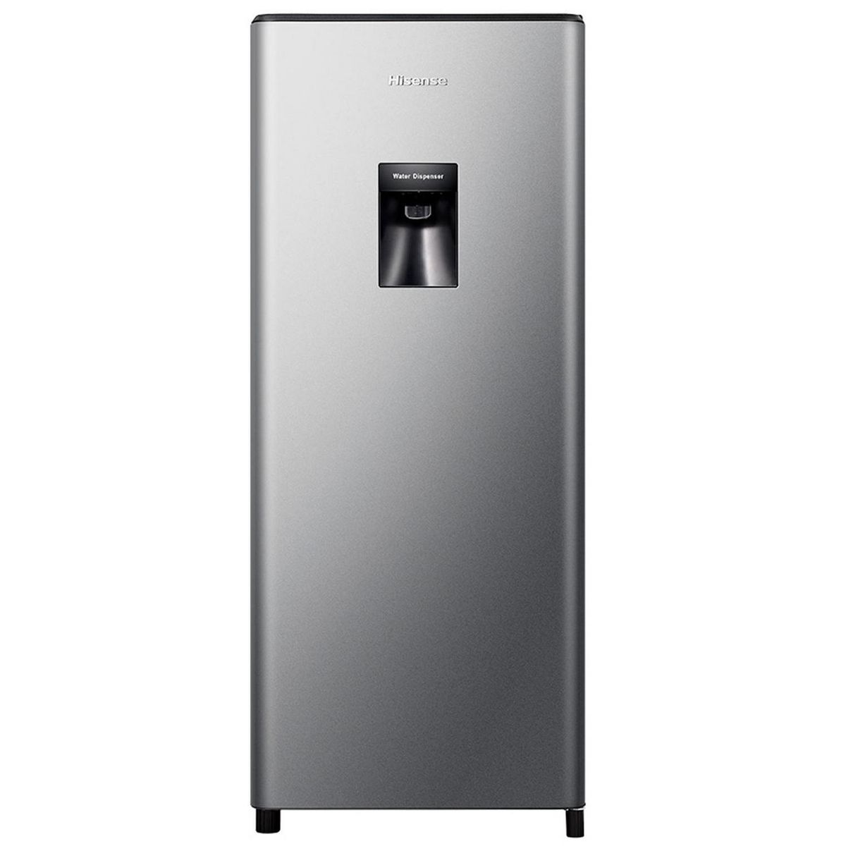 HISENSE - Refrigerador Single Door Frío Directo 177 Litros Silver HRO179SD
