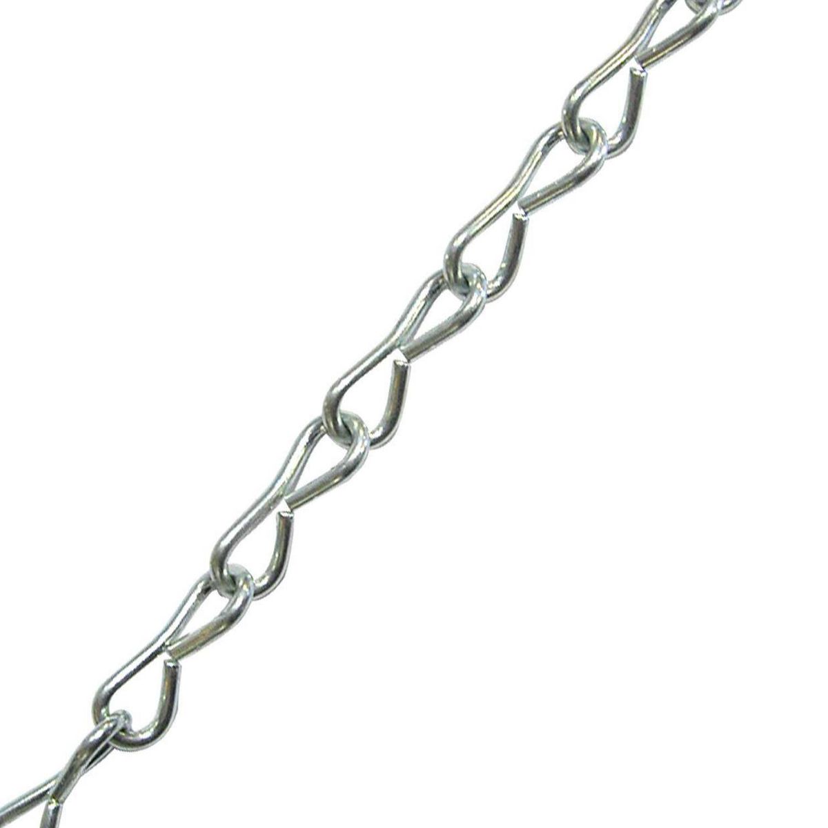 MAMUT - Cadena decorativa diámetro 2.0 x 20 zincado 2 metros