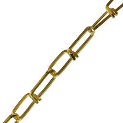 Imagen 2 del producto Cadena decorativa diámetro 2.2 x 25 bronce antiguo 2 metros