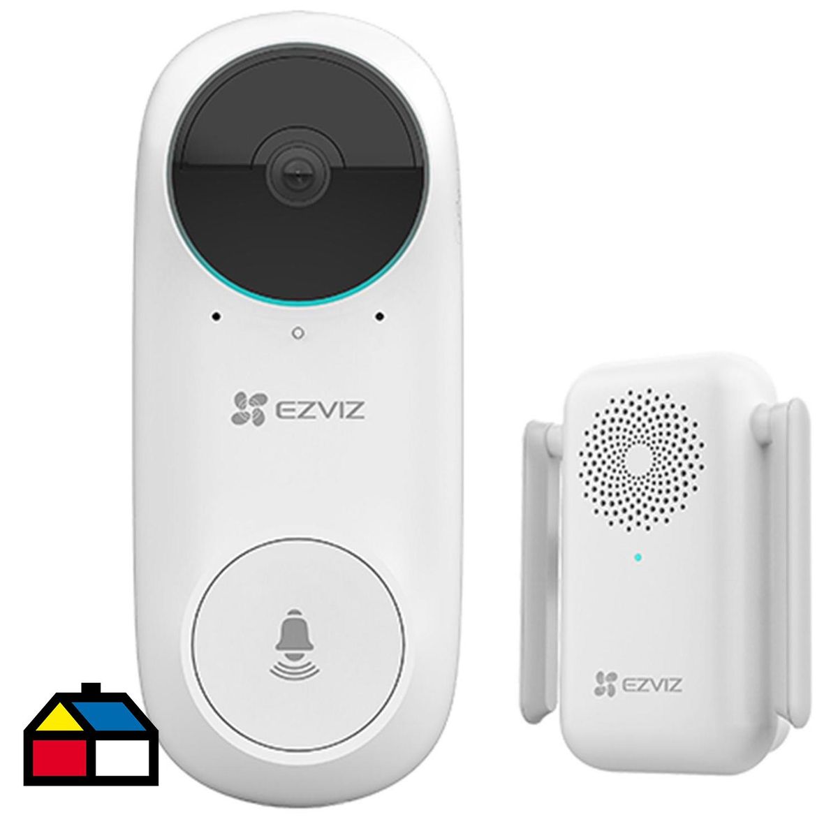 EZVIZ - Kit video portero smart Full HD DB2C con Kit Chime
