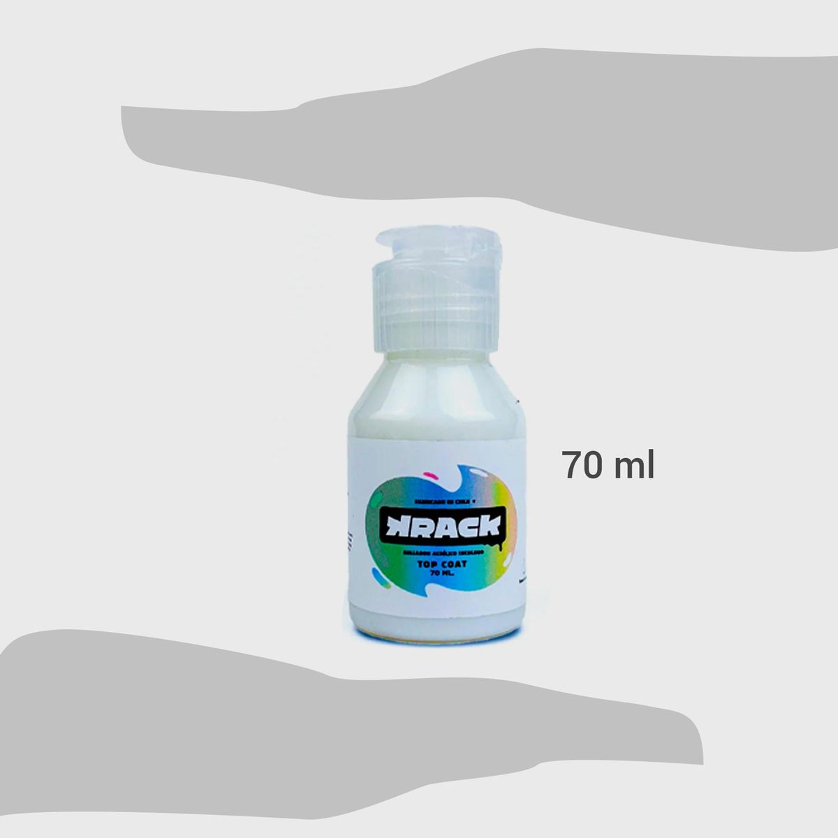 KRACK - Protector y sellador top coat brillante 70ml