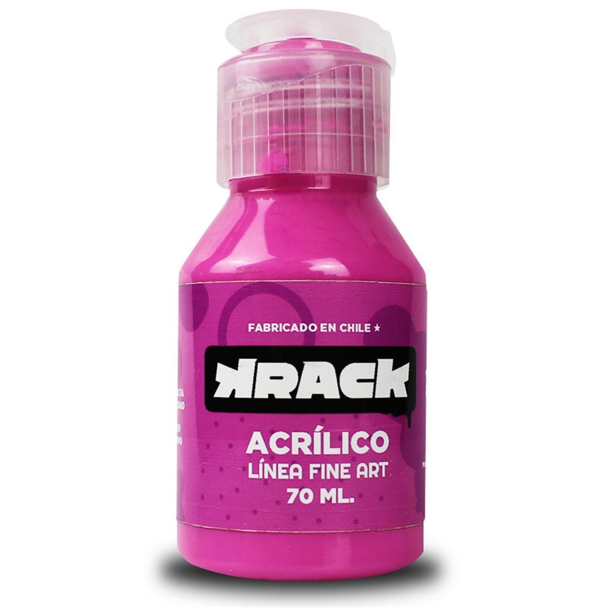 KRACK - Pintura Acrílica Rosado Chicle 0.070 l