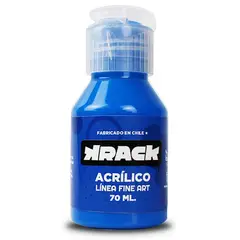 KRACK - Pintura Acrílica Azul Pitufo 70 ml