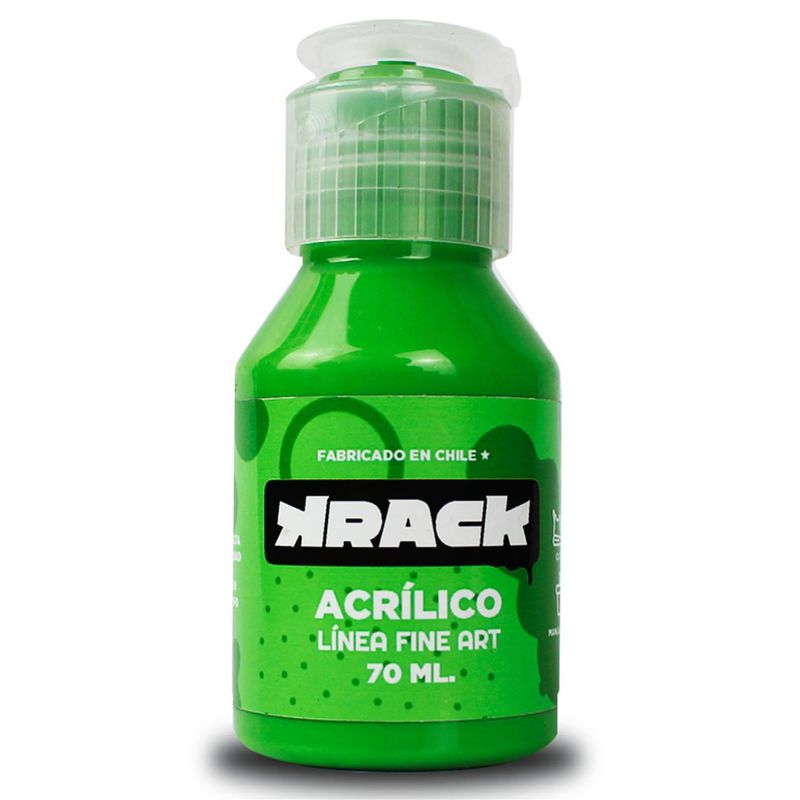 KRACK - Pintura Acrílica Verde Palta 70 ml