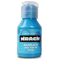 KRACK - Pintura Acrílica Celeste Led 70 ml