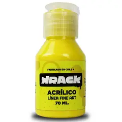 KRACK - Pintura acrílica amarillo lingote 70ml